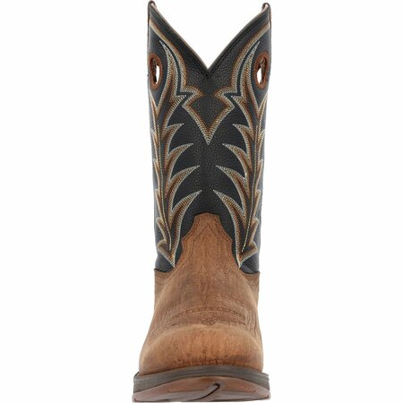 Durango Rebel by Oak Bark Midnight Western Boot, OAK BARK/MIDNIGHT, M, Size 11 DDB0428
